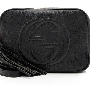 gucci leather soho bag